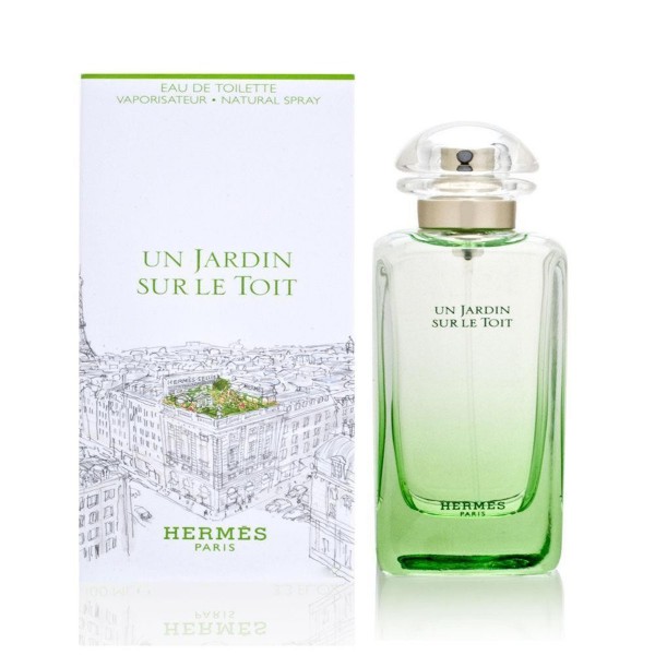 Hermes paris un jardin sur le toit eau de toilette 100ml vaporizador