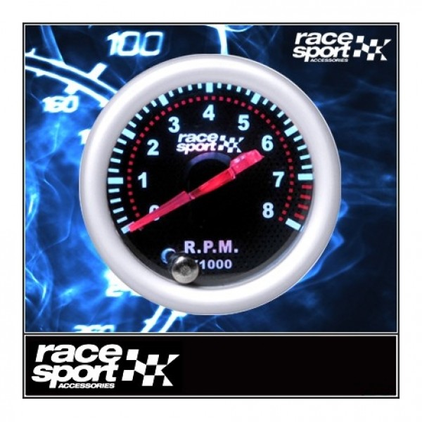 Tacómetro 270º "Mirror Look" Con Luz. 52Mm.12V.