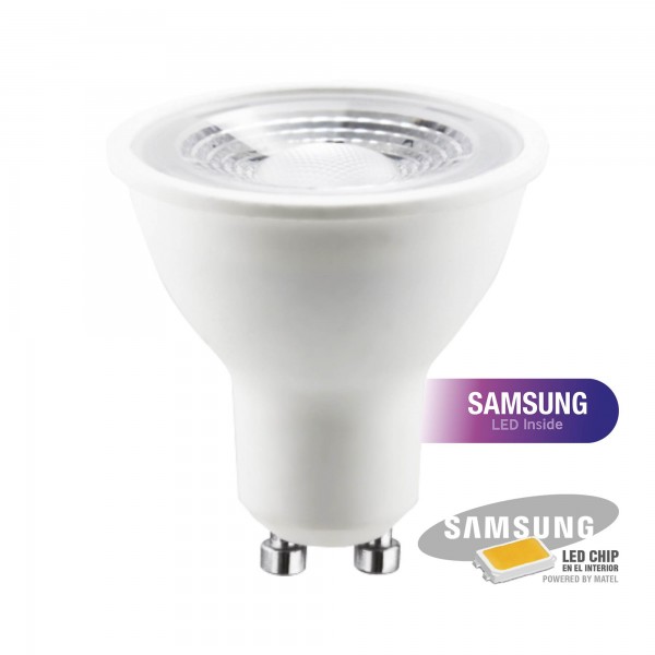 Bomb.led samsung dicroica  38º gu10 8w.c (caja de 10 unidades)