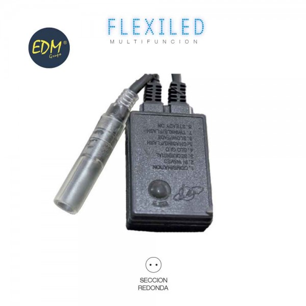 Programador tubo flexiled ip44 max 20 m