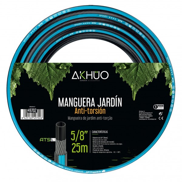 Manguera jardin ats anti-torsion 5/8 25m