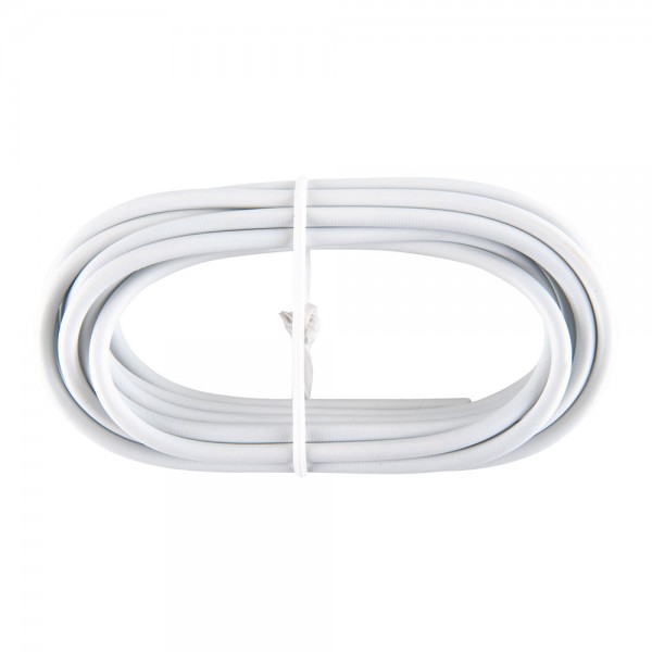 Cable plastificado portavisillo blanco 0,4 cm x 3 m (pack 2 unidades)