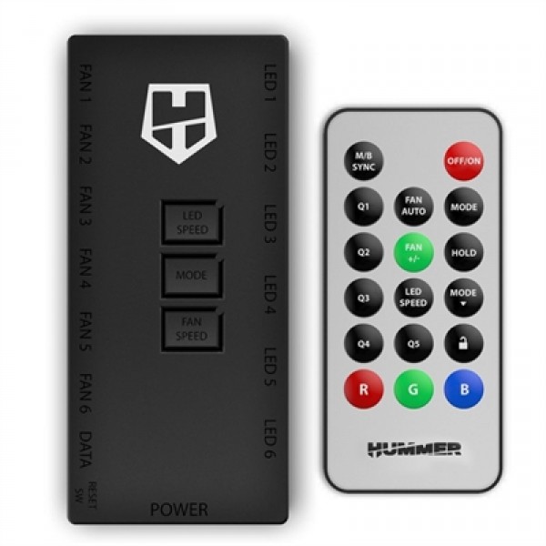 Nox hummer r-hub controlador argb led/ref.