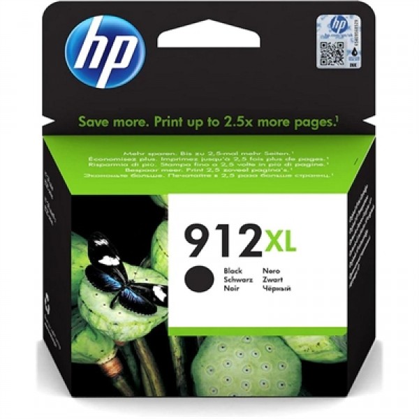 Hp cartucho 912xl negro