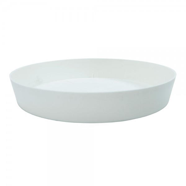 Plato de inyección color blanco ø28 cm para maceta ref: 90518 (pack 2 unidades)