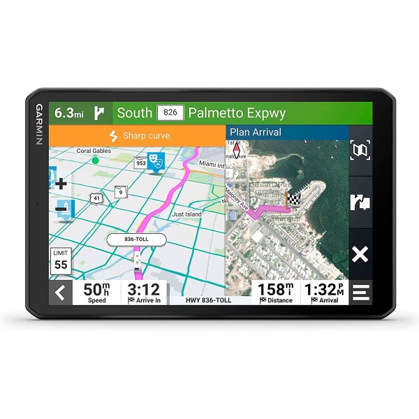Garmin camper 895 eu mt-s / navegador gps para autocaravanas con mapas de europa