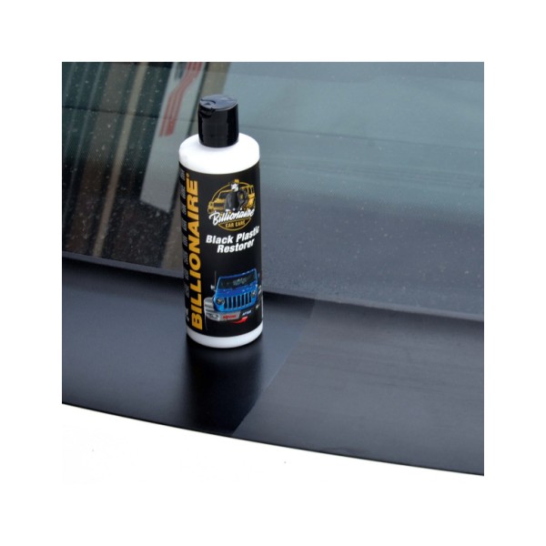 Billionaire Black Plastic Restorer Gel Recuperador de Plástico Restaurador Recupera el Brillo Original 300ml