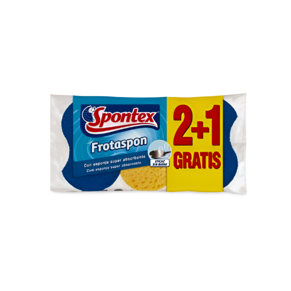 Spontex estropajo Frotaspon Azul 3x2 unidades