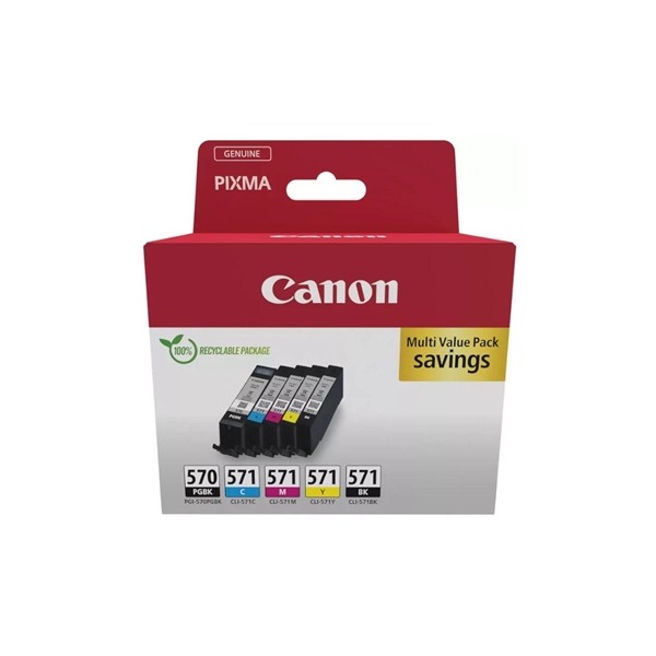 Canon cartucho multipack pgi570/cli571