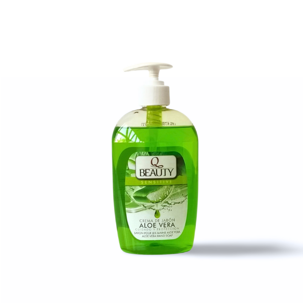Q Beauty jabón de manos Aloe Vera 500ml