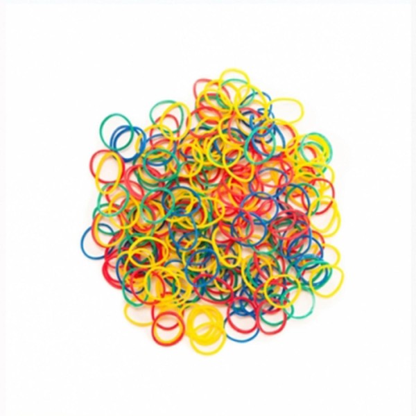 Eurostil cabello gomas gruesas color pack 8un