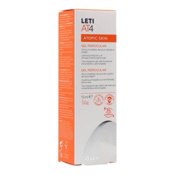 Leti At4 Gel Periocular Piel Atópica 15ml