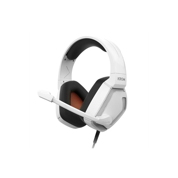 Krom kopa pro | auricular gaming stereo blanco