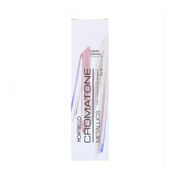 Montibel-lo cromatone metallics crema colorante de cabello 7.5 1un