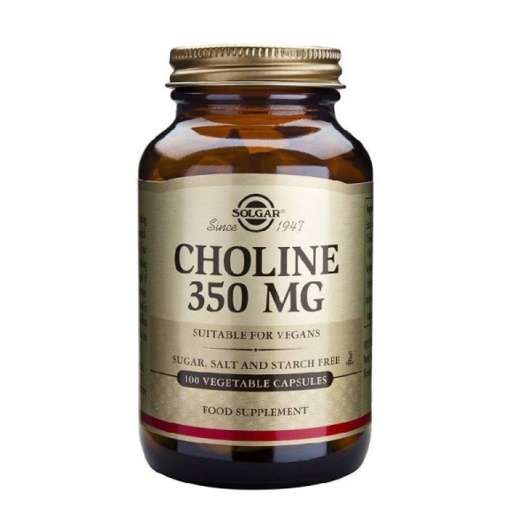 Solgar Colina 350 Mg 100 Vegicaps