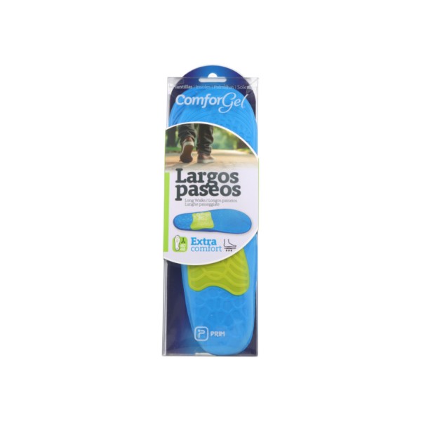 Plantillas Comforgel Largos Paseos 2 Unidades Talla