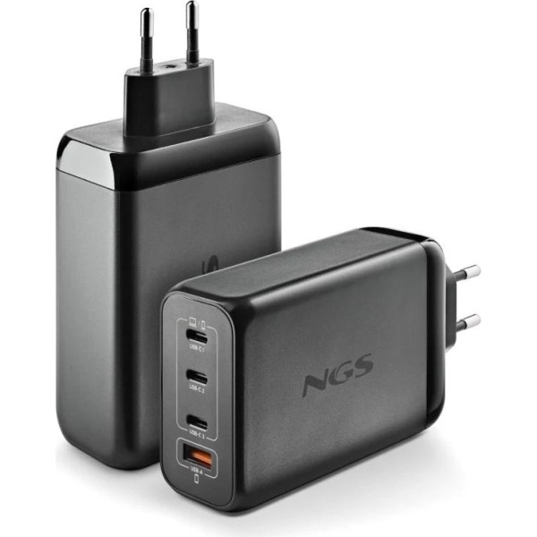 Ngs cargador ultrarapido240w 4 puertos 3usb-c 1 us