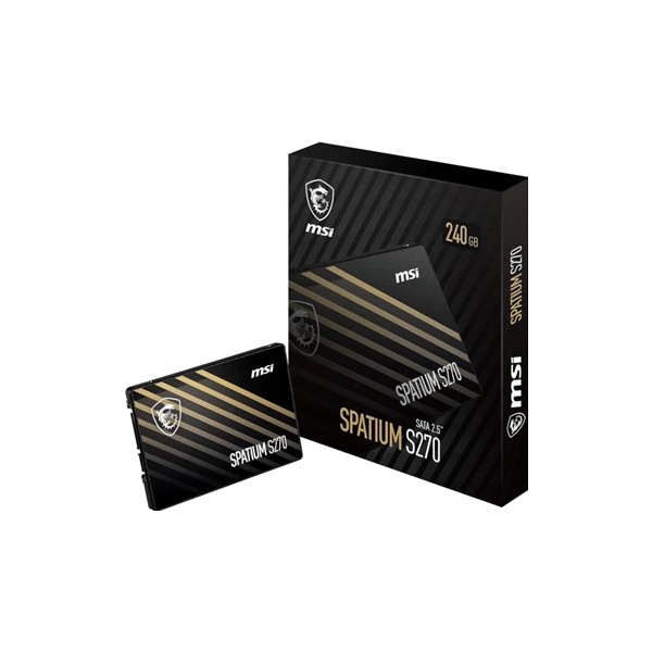 Msi ssd spatium s270 240gb 2.5" sata 3 6gbps