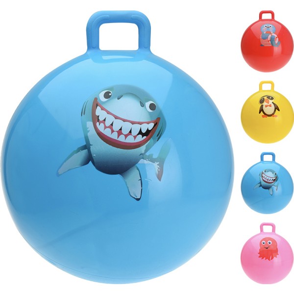 Pelota saltarina diseños y colores surtidos ø55cm