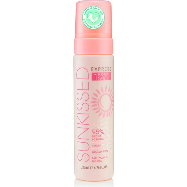 Sunkissed express 1hour tan espuma 200ml