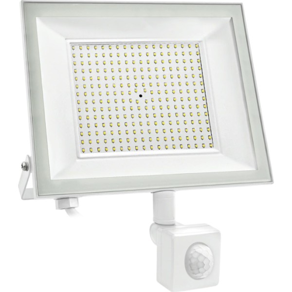 Proyector led sensor plano blanco 100w.f