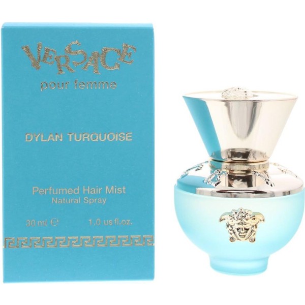 Versace pour femme dylan turquoise spray capilar perfumado 30ml vaporizador