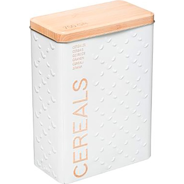 Caja metálica modelo scandi nature para cereales 750 g