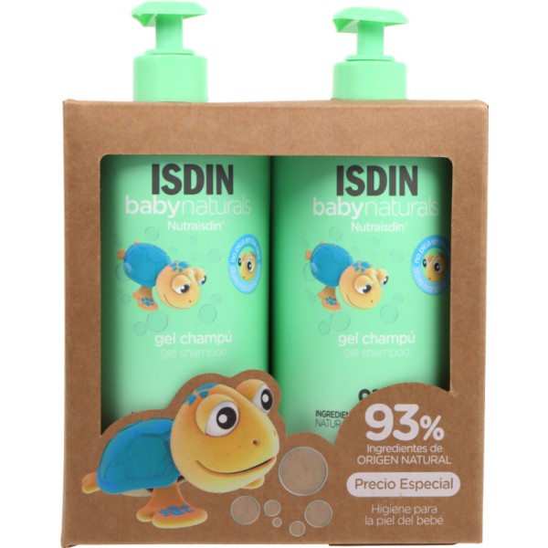 Baby Naturals Nutraisdin Gel Champú 750ml X2 Promo
