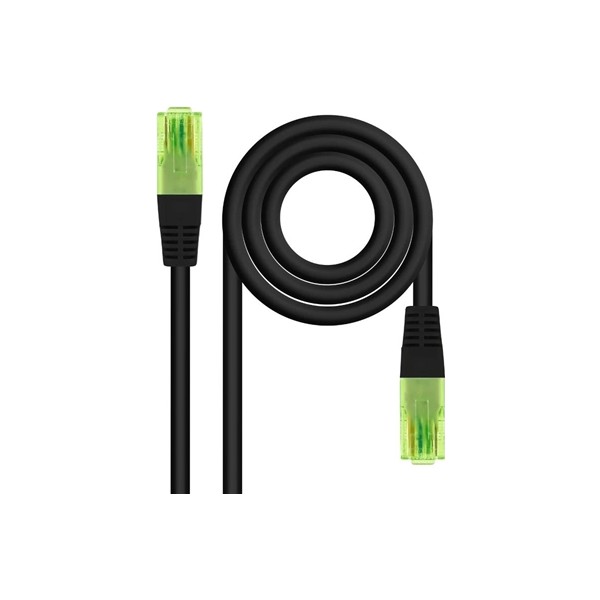 Nanocable cable rj45 cat.6 utp cca 25cm negro