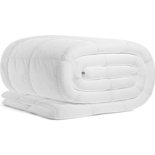 Edredón relleno nórdico nalui warmy e200 blanco 155 x 220 cm