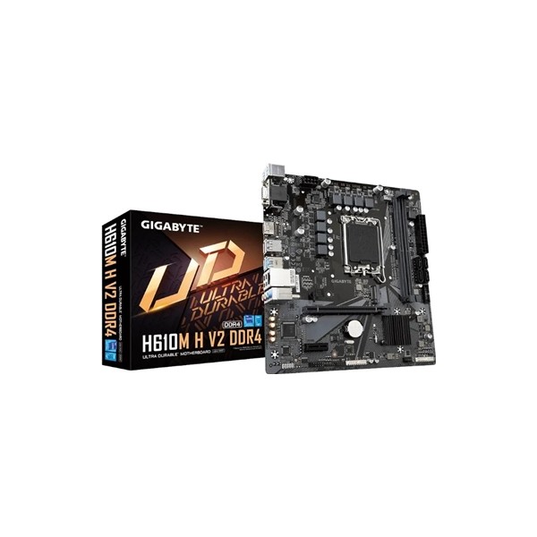 Gigabyte placa base h610m h v2 ddr5  matx 1700