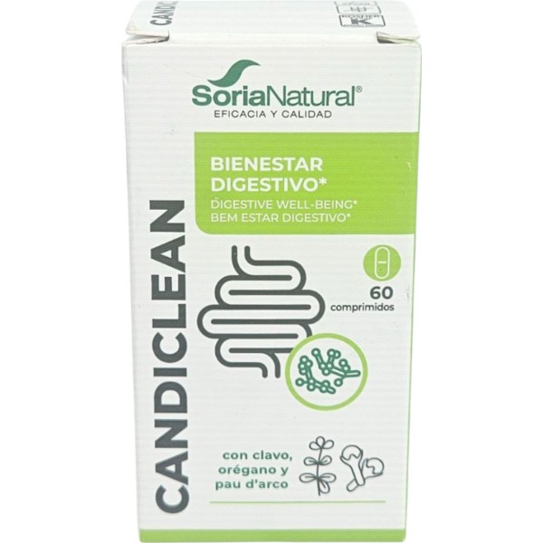 Soria Natural Candiclean 60 Comprimidos