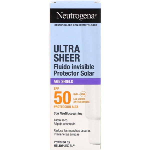 Neutrogena Ultra Sheer Fluid Facial Anti-edad Spf50 50ml