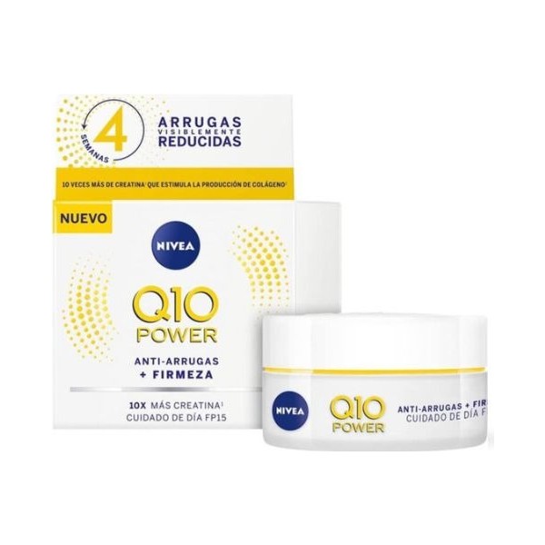 Nivea q10 power anti-arrugas crema de dia spf15 piel normal 50ml