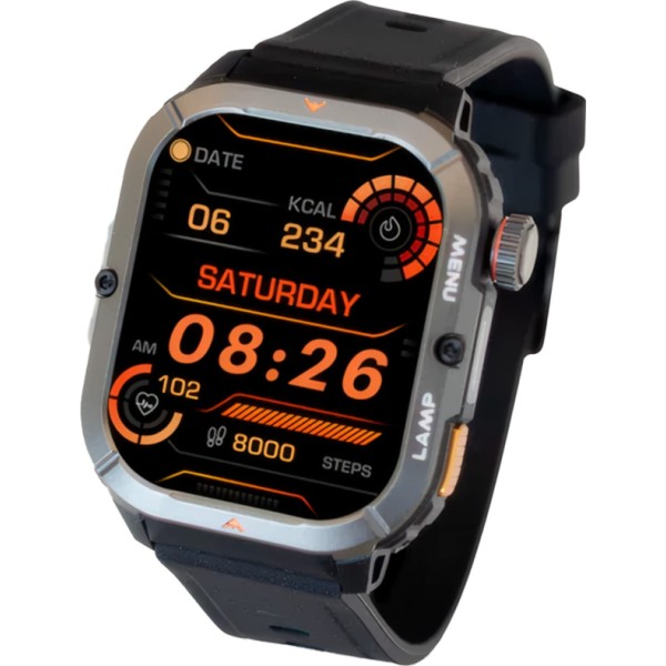 Agm legion 3 black / smartwatch 1.95"